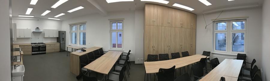 Nowa siedziba WTZ w Sępólnie Krajeńskim, fot. Wojciech Bilski, Starostwo Powiatowe w Sępólnie Krajeńskim