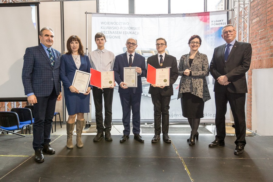 Spotkanie ze stypendystami projektu „Prymus Pomorza i Kujaw”, fot. Szymon Zdziebło/Tarantoga.pl