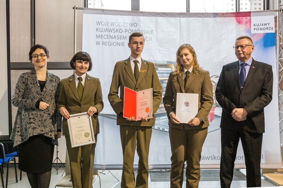 Spotkanie ze stypendystami projektu „Prymus Pomorza i Kujaw”, fot. Szymon Zdziebło/Tarantoga.pl