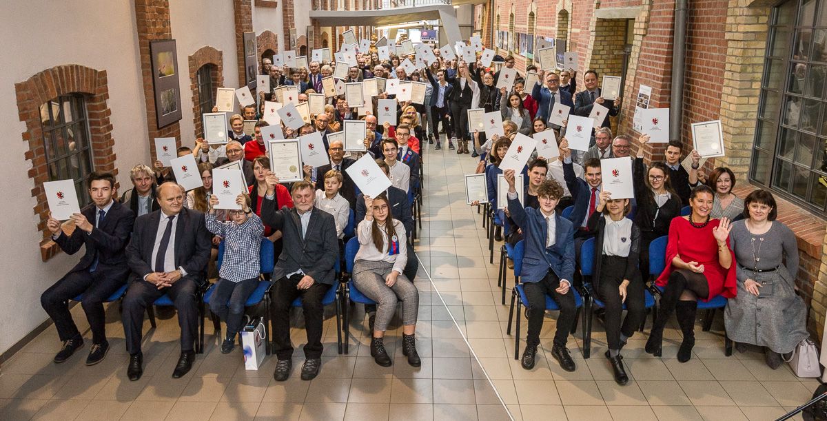 Spotkanie ze stypendystami projektu „Prymus Pomorza i Kujaw”, fot. Szymon Zdziebło/Tarantoga.pl