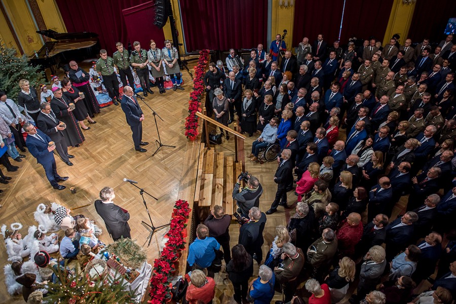 Kujawsko-pomorskie spotkanie opłatkowe, fot. Łukasz Piecyk