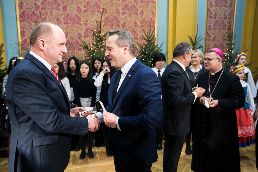 Kujawsko-pomorskie spotkanie opłatkowe, fot. Andrzej Goiński