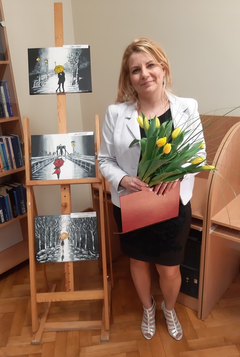 Autorka wystawy-Sylwia Szczuraszek, fot. Agata Pasternak