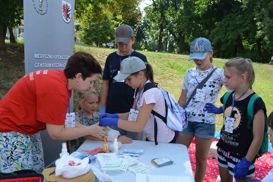 Zabezpieczanie ran, fot. Dariusz Antczak