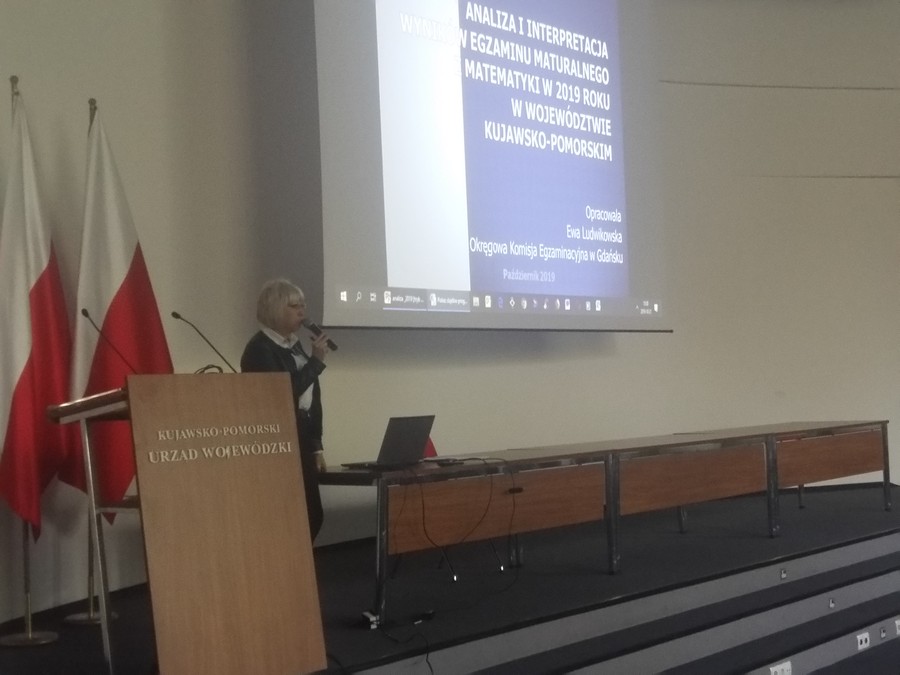 Ewa Ludwikowska – starszy ekspert OKE w Gdańsku, fot. Justyna Prud