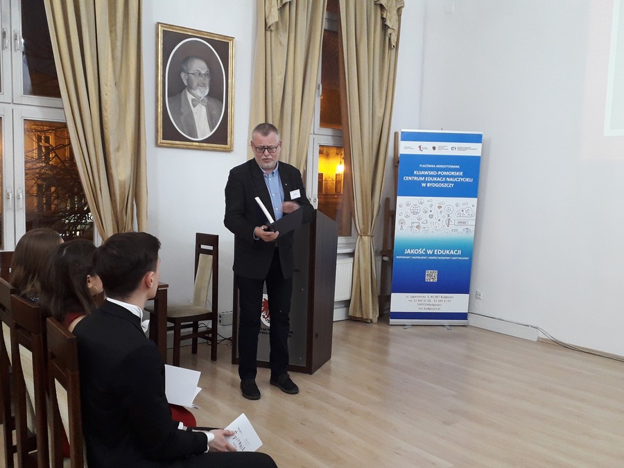 Robert Grzybowskinauczyciel konsultant KPCEN w Bydgoszczy, fot. Grzegorz Nazaruk