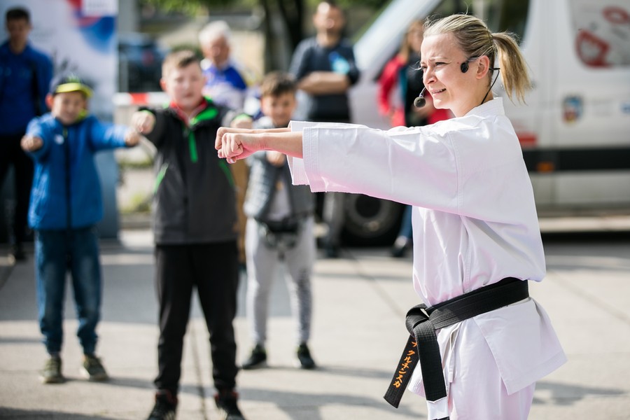 Dzień sportu, fot.Andrzej Goiński