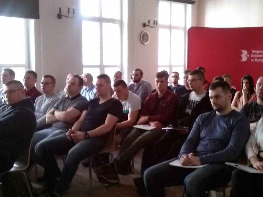 Szkolenie „Przeciwdziałanie przemocy w rodzinie – zagadnienia elementarne”, Bydgoszcz, 27.03.2019 r., fot. Biuro Wsparcia Rodziny i Przeciwdziałania Przemocy