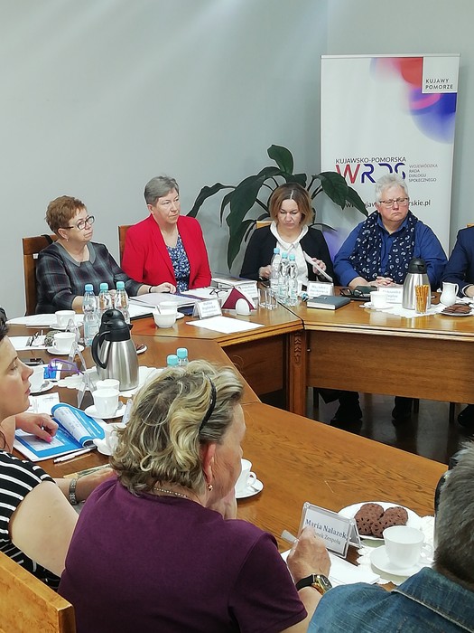 I posiedzenie Zespołu ds. ochrony zdrowia przy Kujawsko-Pomorskiej Wojewódzkiej Radzie Dialogu Społecznego, fot. Jarosław Łączny