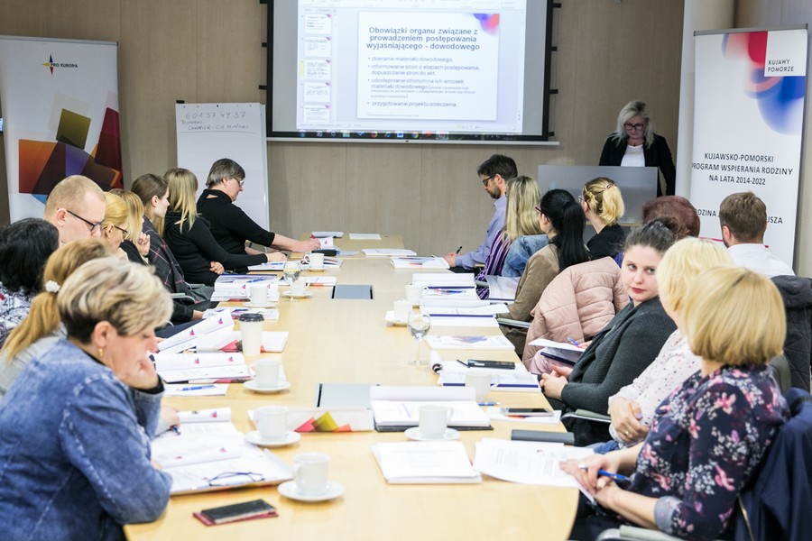 Szkolenie „Zastosowanie Kodeksu Postępowania Administracyjnego w systemie pomocy i wsparcia społecznego”, Toruń 17.04.2019r., fot. Andrzej Goiński