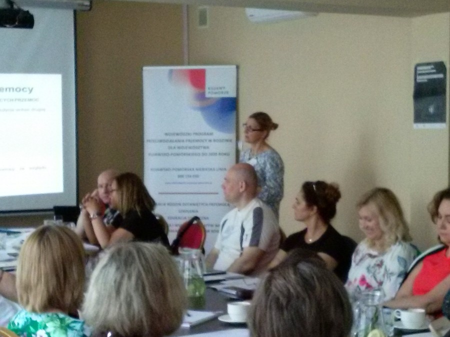 Szkolenie „Kompetentny zespół”, Radziejów, 20-22.05.2019 r., fot. Biuro Wsparcia Rodziny i Przeciwdziałania Przemocy