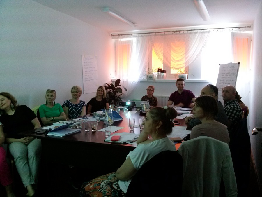 Szkolenie „Kompetentny zespół”, Radziejów, 20-22.05.2019 r., fot. Biuro Wsparcia Rodziny i Przeciwdziałania Przemocy