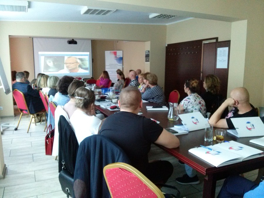Szkolenie „Kompetentny zespół”, Radziejów, 20-22.05.2019 r., fot. Biuro Wsparcia Rodziny i Przeciwdziałania Przemocy
