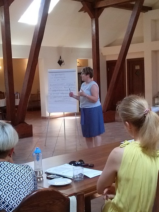 Szkolenie „Kompetentny zespół”, Popowo, 3-5.06.2019 r., fot. Biuro Wsparcia Rodziny i Przeciwdziałania Przemocy