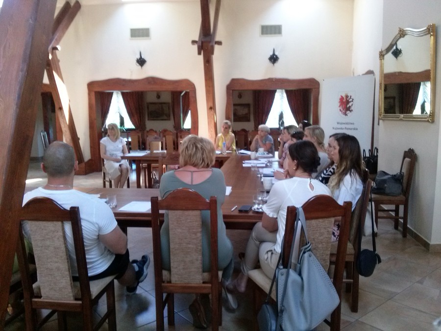 Szkolenie „Kompetentny zespół”, Popowo, 3-5.06.2019 r., fot. Biuro Wsparcia Rodziny i Przeciwdziałania Przemocy