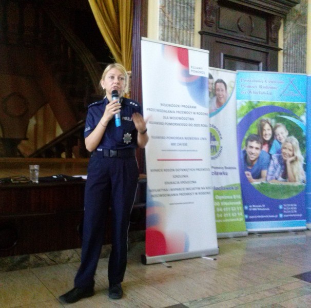 IV Powiatowa Konferencja pn. „Przeciwdziałanie Przemocy w Rodzinie – warsztaty dla profesjonalistów” , Włocławek 5.06.2019 r., fot. Biuro Wsparcia Rodziny i Przeciwdziałania Przemocy