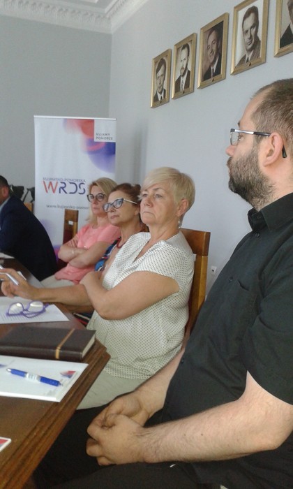 Uczestnicy posiedzenia Zespołu ds. osób niepełnosprawnych przy K-P WRDS, fot. Jarosław Łączny