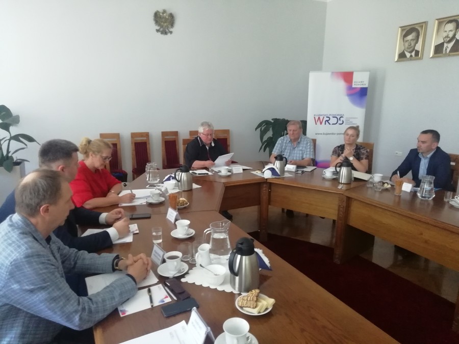 Uczestnicy posiedzenia Zespołu ds. osób niepełnosprawnych przy K-P WRDS, fot. Jarosław Łączny