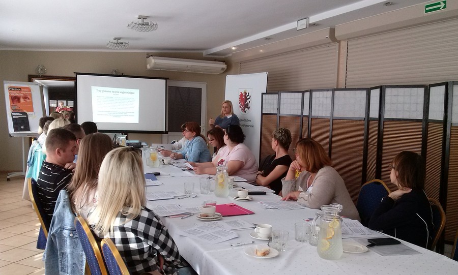 Szkolenie „Kompetentny zespół”, Radziejów 11-13.09.2019 r.; fot. Biuro Wsparcia Rodziny i Przeciwdziałania Przemocy