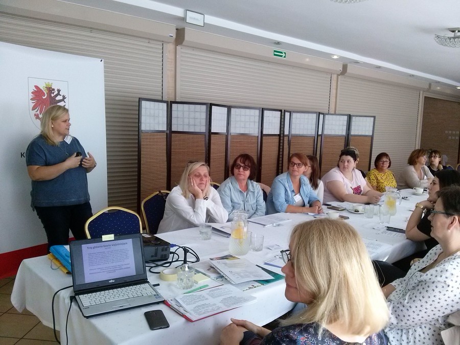 Szkolenie „Kompetentny zespół”, Radziejów 11-13.09.2019 r.; fot. Biuro Wsparcia Rodziny i Przeciwdziałania Przemocy
