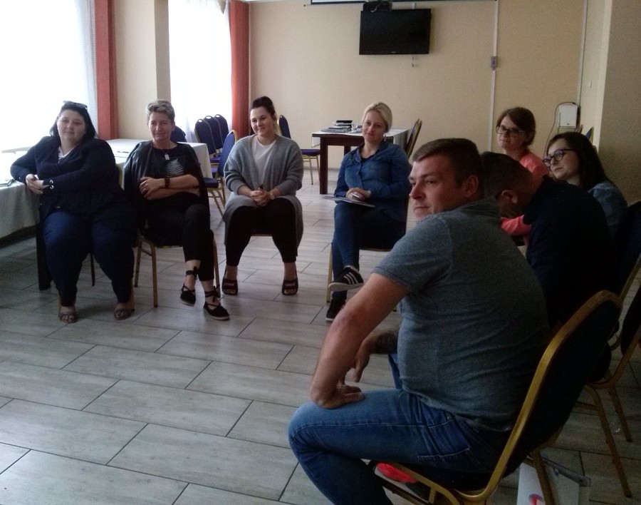 Szkolenie „Kompetentny zespół”, Radziejów 11-13.09.2019 r.; fot. Biuro Wsparcia Rodziny i Przeciwdziałania Przemocy