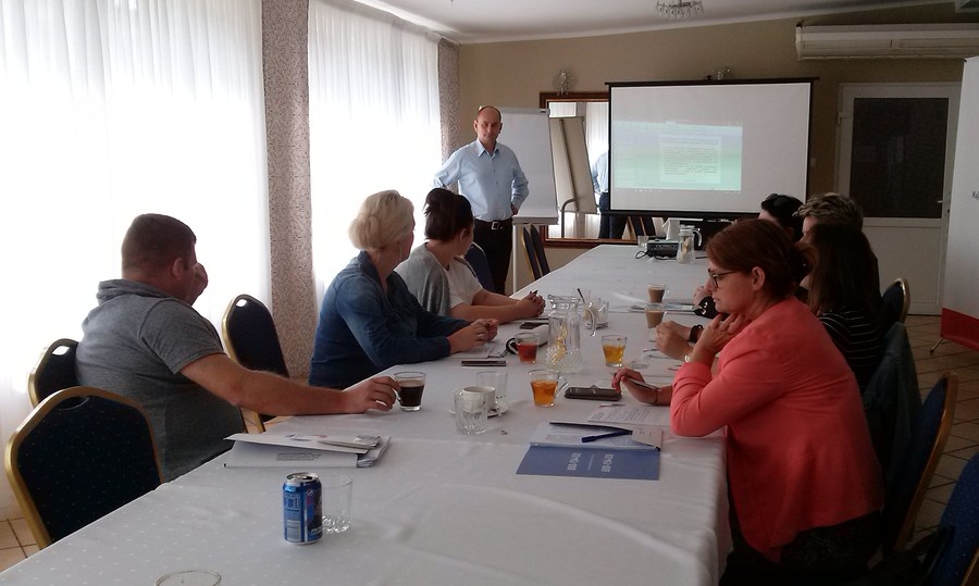 Szkolenie „Kompetentny zespół”, Radziejów 11-13.09.2019 r.; fot. Biuro Wsparcia Rodziny i Przeciwdziałania Przemocy