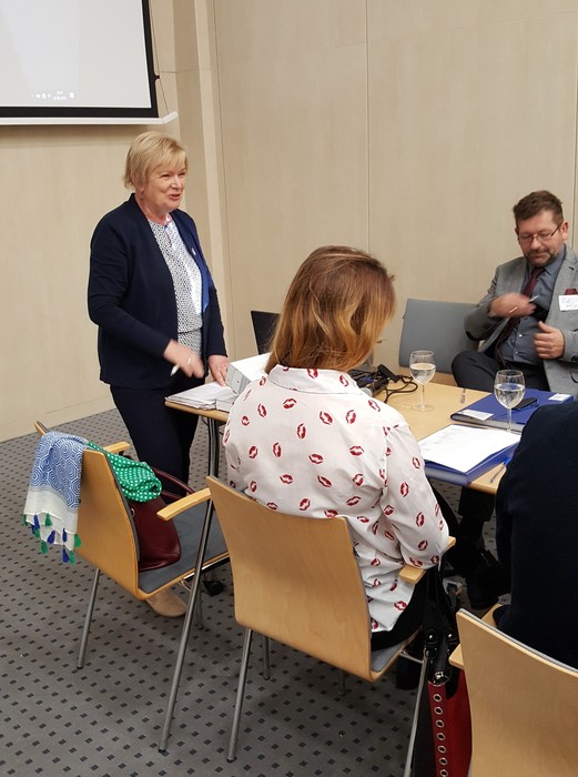 Seminarium dla trenerów programu „Bez przemocy”, Toruń, 20 września 2019 r.; fot. Biuro Wsparcia Rodziny i Przeciwdziałania Przemocy
