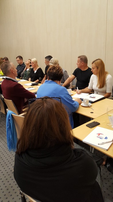 Seminarium dla trenerów programu „Bez przemocy”, Toruń, 20 września 2019 r.; fot. Biuro Wsparcia Rodziny i Przeciwdziałania Przemocy