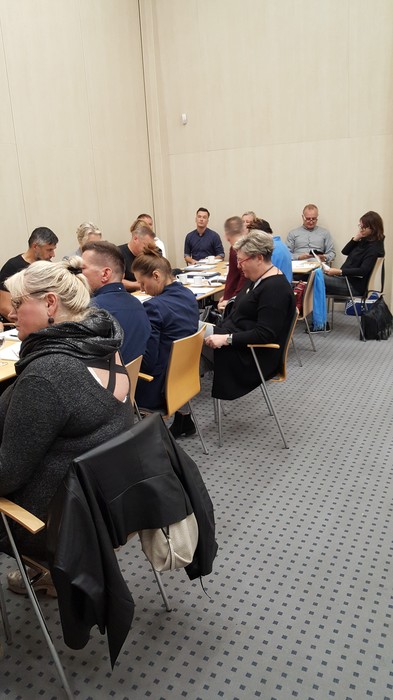 Seminarium dla trenerów programu „Bez przemocy”, Toruń, 20 września 2019 r.; fot. Biuro Wsparcia Rodziny i Przeciwdziałania Przemocy