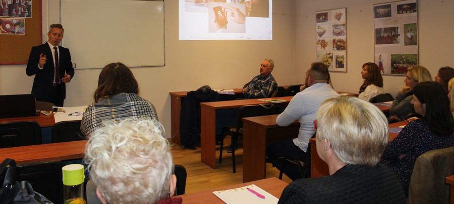 Konferencja pt. „Bezpieczeństwo w sieci – prewencja cyfrowych zagrożeń wieku dorastania”, fot. materiały własne Biura Wsparcia Rodziny i Przeciwdziałania Przemocy