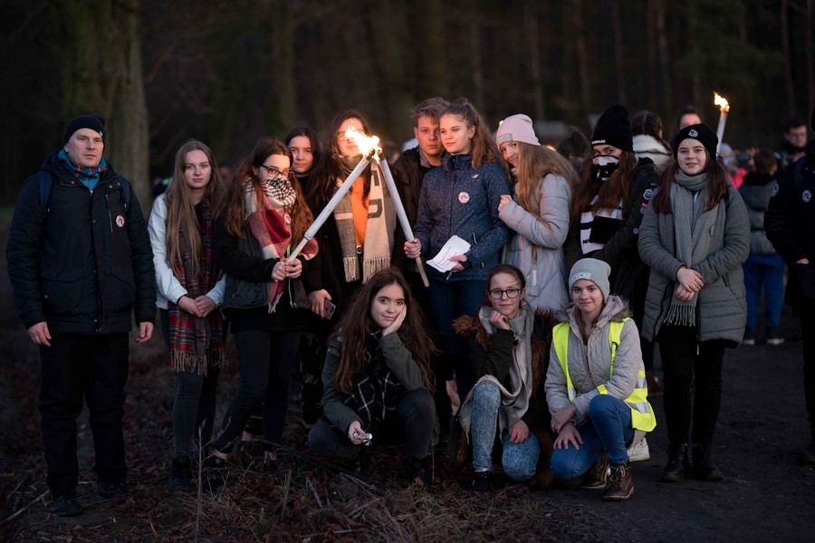 XVII Nocny Rajd Szlakiem Szwadronu Nadgoplańskiego, fot. Oddział PTTK w Inowrocławiu