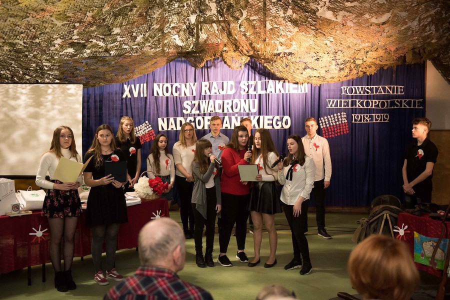 XVII Nocny Rajd Szlakiem Szwadronu Nadgoplańskiego, fot. Oddział PTTK w Inowrocławiu