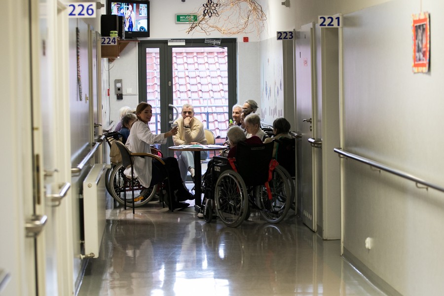 Zakład Opiekuńczo-Leczniczy w Toruniu, fot. Andrzej Goiński