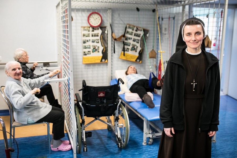 Zakład Opiekuńczo-Leczniczy w Toruniu, fot. Andrzej Goiński