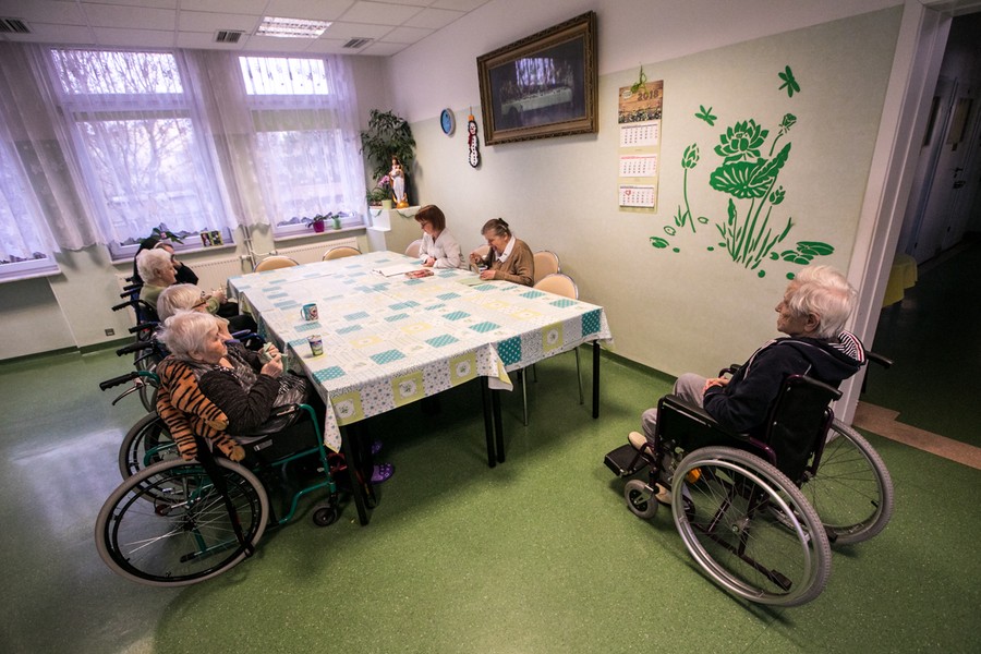 Zakład Opiekuńczo-Leczniczy w Toruniu, fot. Andrzej Goiński
