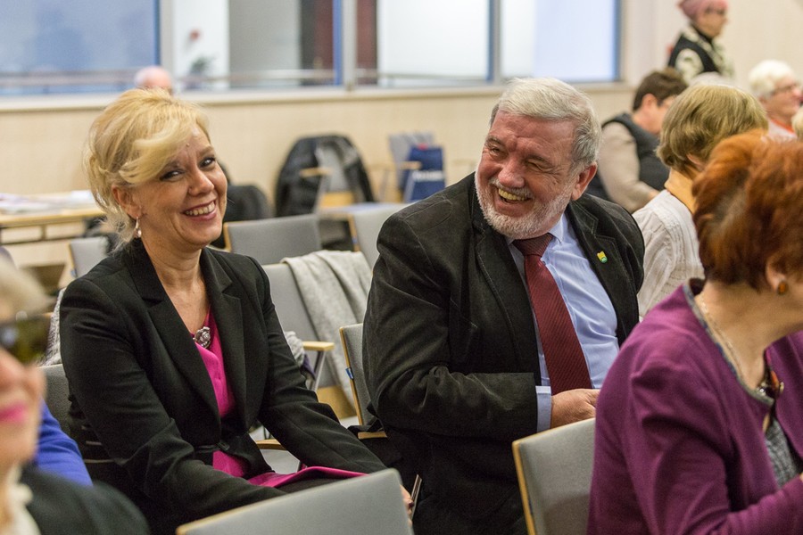 Seminarium na temat możliwości aktywizacji społecznej seniorów z okazji Dnia Babci i Dziadka, fot. Szymon Ździebło www.tarantoga.pl