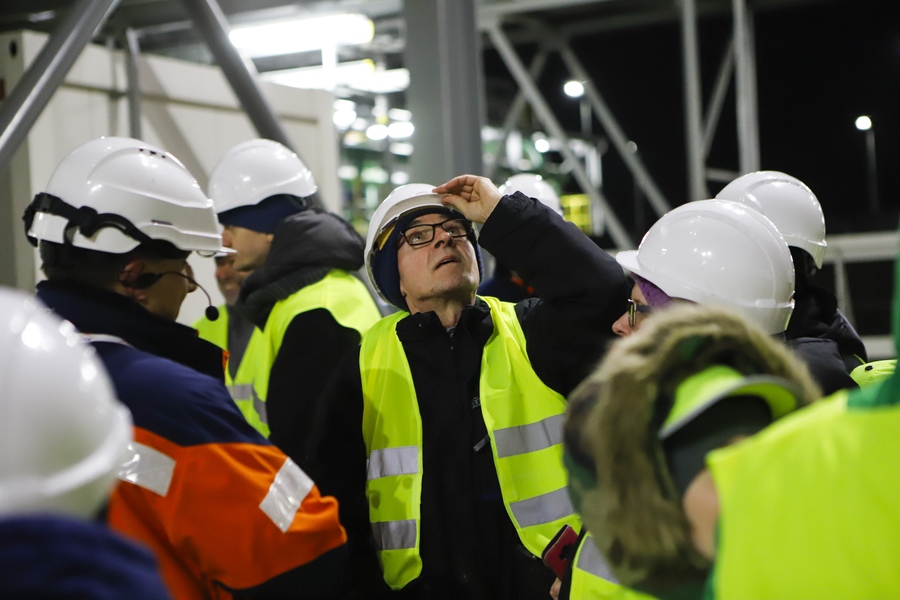 Marszałkowska akcja „Poznaj region z przewodnikiem”. Nocne zwiedzenie elektrociepłowni gazowej PGE Toruń