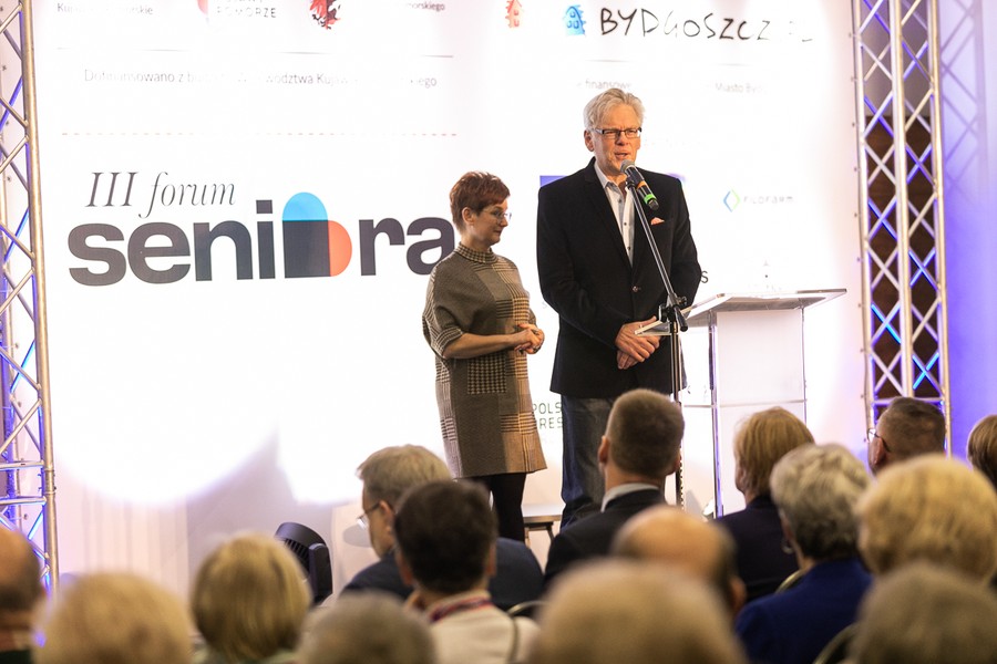 III Forum Seniora w Bydgoszczy, fot. Filip Kowalkowski dla UMWKP