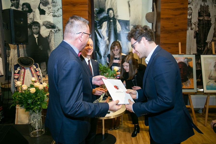 Uroczystość wręczenia marszałkowskich stypendiów artystycznych 2019, fot. Filip Kowalkowski