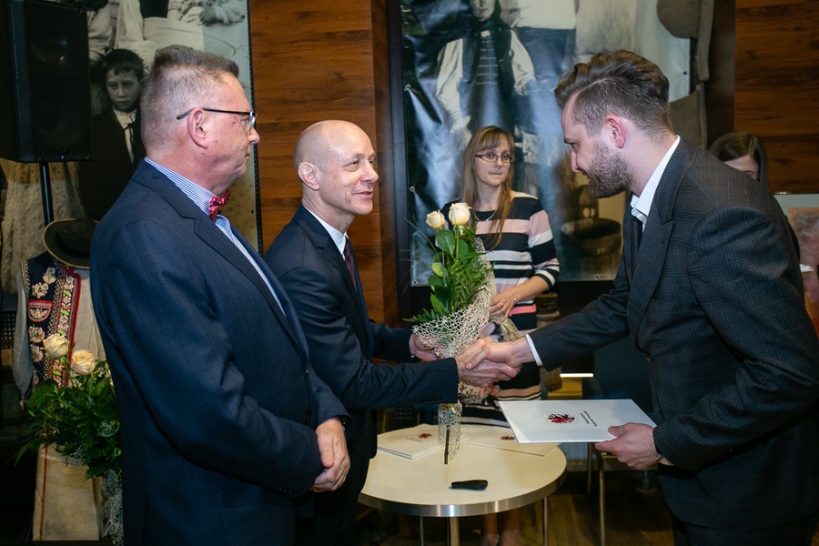 Uroczystość wręczenia marszałkowskich stypendiów artystycznych 2019, fot. Filip Kowalkowski