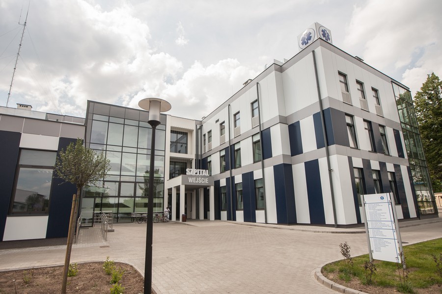 Rozbudowany z RPO szpital w Brodnicy, fot. Andrzej Goiński