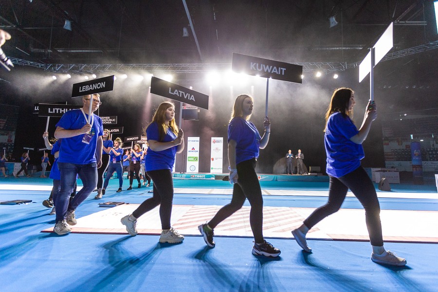 Mistrzostwa Świata Juniorów i Kadetów w Szermierce Toruń 2019, fot. Szymon Zdziebło/tarantoga.pl dla UMWKP