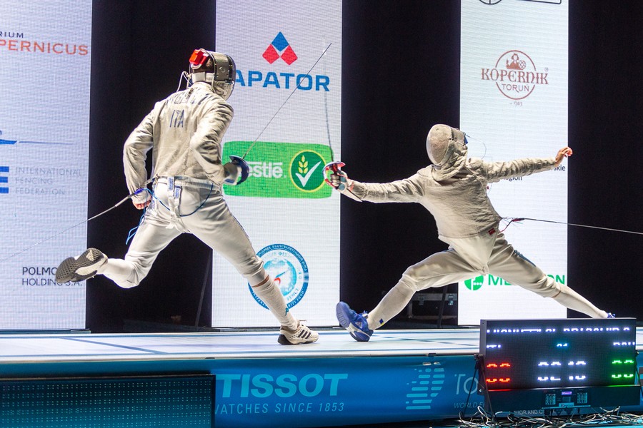 Mistrzostwa Świata Juniorów i Kadetów w Szermierce Toruń 2019, fot. Szymon Zdziebło/tarantoga.pl dla UMWKP