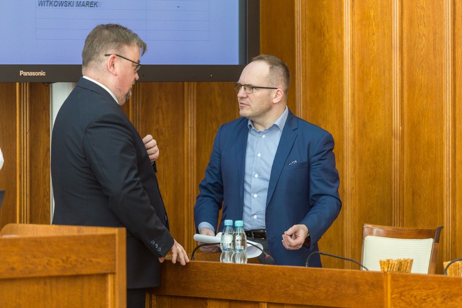 Sesja sejmiku województwa, 15 kwietnia 2019, fot. Szymon Zdziebło/tarantoga.pl dla UMWKP