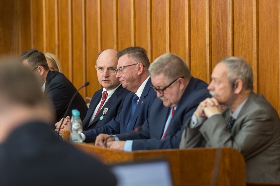 Sesja sejmiku województwa, 15 kwietnia 2019, fot. Szymon Zdziebło/tarantoga.pl dla UMWKP