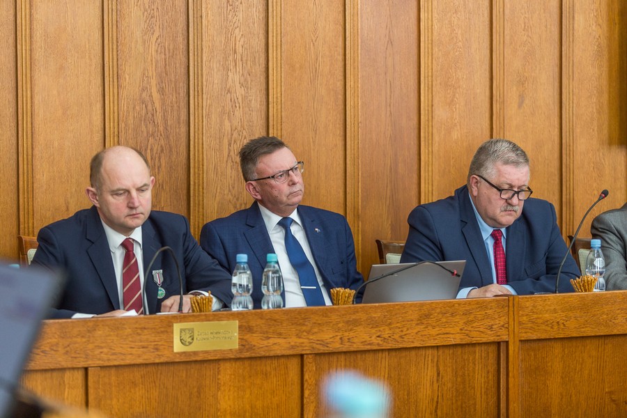 Sesja sejmiku województwa, 15 kwietnia 2019, fot. Szymon Zdziebło/tarantoga.pl dla UMWKP