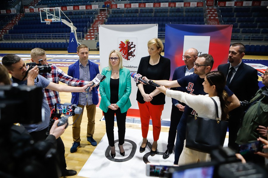Konferencja prasowa inaugurująca tegoroczną edycję programu, fot. Mikołaj Kuras dla UMWKP