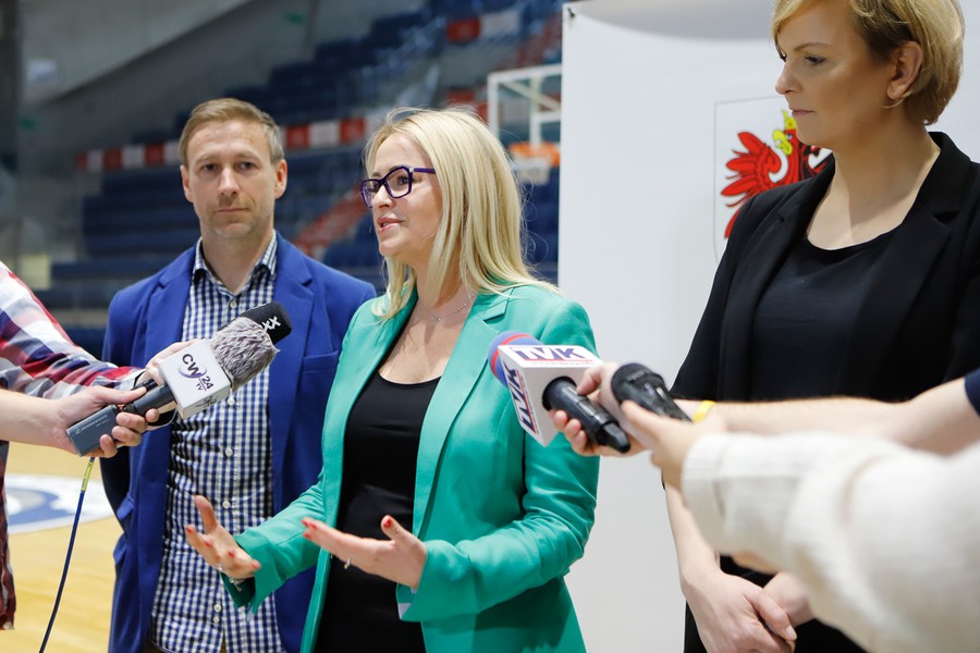 Konferencja prasowa inaugurująca tegoroczną edycję programu, fot. Mikołaj Kuras dla UMWKP