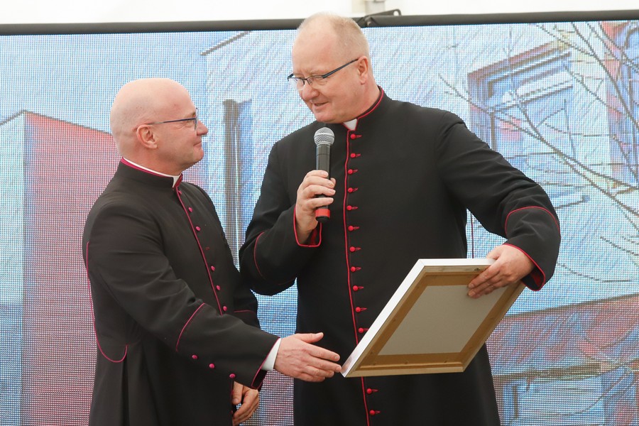 Otwarcie brodnickiego Centrum Caritas po rozbudowie i modernizacji, fot. Mikołaj Kuras dla UMWKP