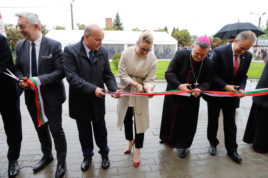 Otwarcie brodnickiego Centrum Caritas po rozbudowie i modernizacji, fot. Mikołaj Kuras dla UMWKP